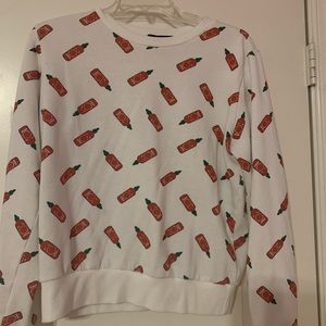 Sriracha sweater, forever 21, Small